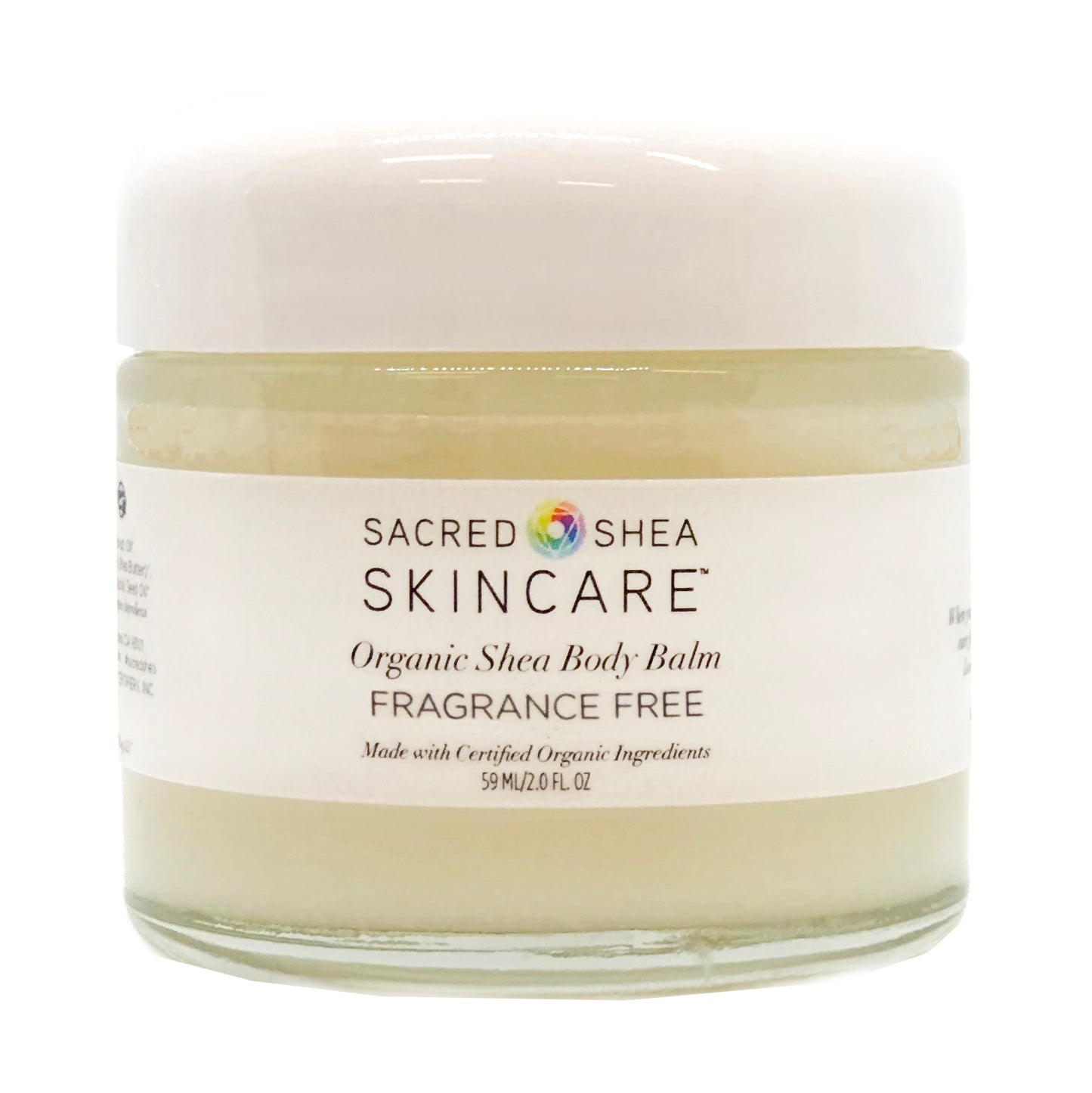 Organic Shea Body Balm - Fragrance Free 2 oz.