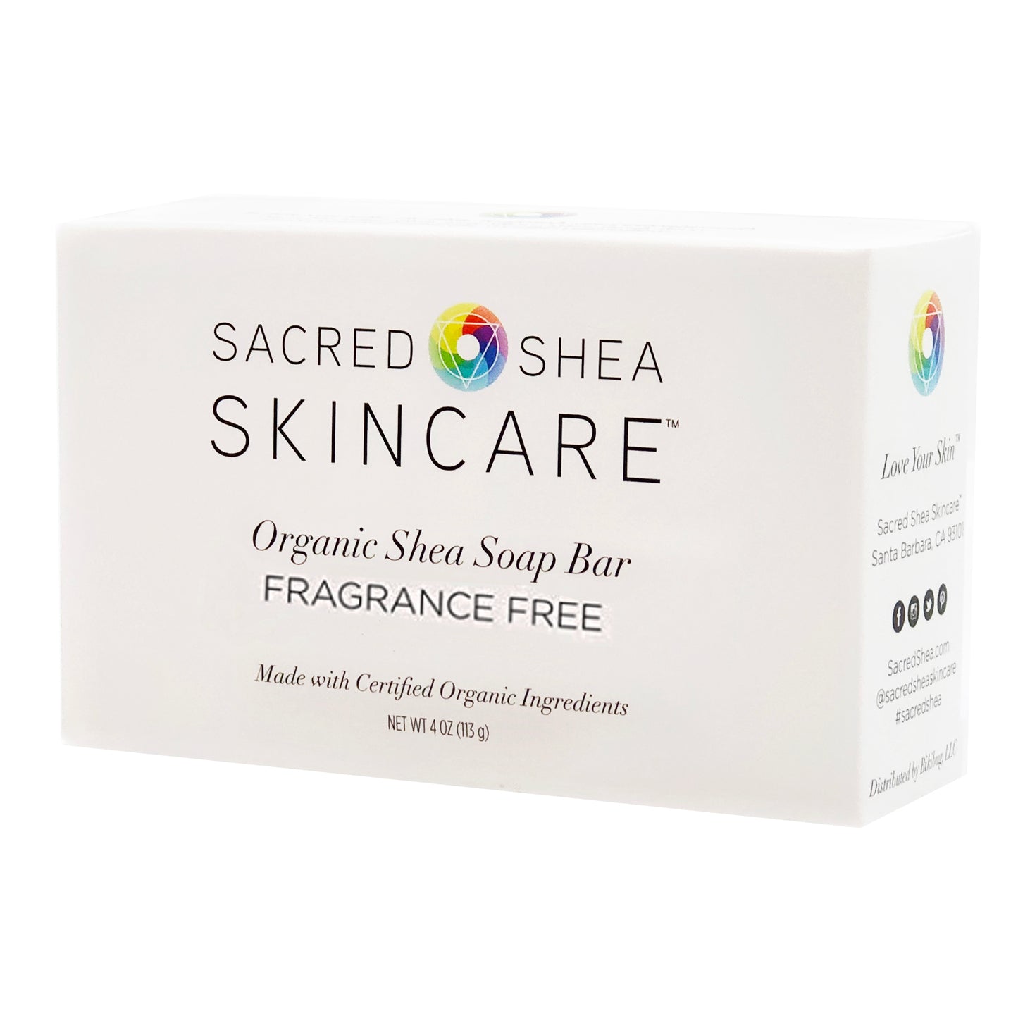 Organic Shea Butter Bar Soap - Fragrance Free