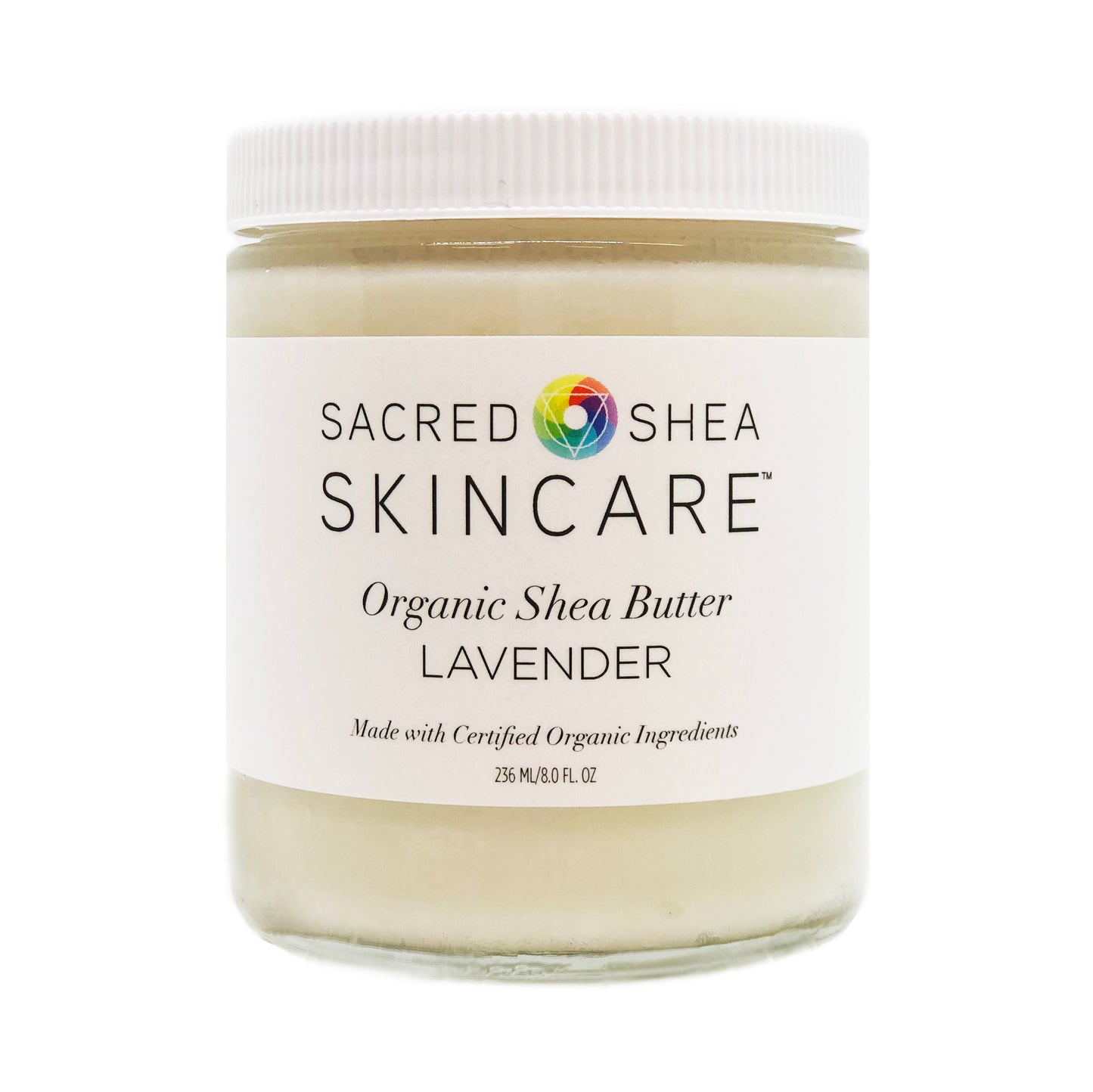 Organic Shea Body Butter - Lavender 8 oz.